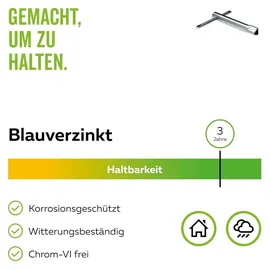 GAH Alberts Dreikantschlüssel verzinkt 17 mm