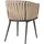 Mendler HWC-N38 Gartenstuhl 61 x 61 x 82 cm creme 2 St.