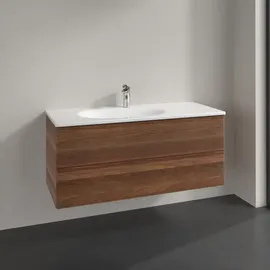 Villeroy & Boch Waschtischunterschrank 118,8 x 50,4 x 49,3 cm Warm Walnut