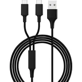 Smrter USB-A auf USB-C 1,2 m Schwarz