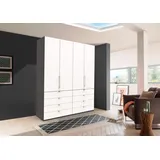 Wiemann Falttürenschrank Loft 300 x 216 x 58 cm Beige/Weiß