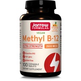 Jarrow Formulas Methyl B-12 2500 mcg, 100 Kautabletten, Tropical