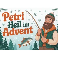 Petri Heil im Advent: Der Angler Adventskalender voller Tradition, Wissen & Winterstimmung – das ideale Geschenk für Angler