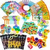 THE TWIDDLERS 240 Premium Kindergeburtstag Spielzeugset für Mädchen & Jungen - Mitgebsel, Mitbringsel, Gastgeschenke, Piñata Füllung, Ostern, Tombola Preise