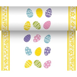 Papstar Papstar, Tischdecke, Tischläufer, "Coloured Eggs"