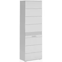Home Affaire Malmö Garderobenschrank 55 x 37 x 190 silber