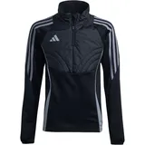 Adidas Tiro 24 Winterized 1/4-Zip Trainingsoberteil Kinder IM9970 - black/light onix 176