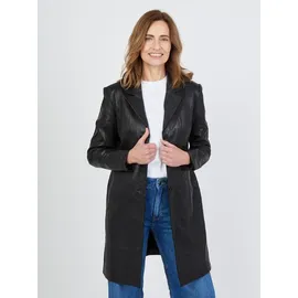 JCC Ledermantel IK14-2 schwarz 50