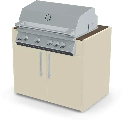 Brabura Fusion 400 RS Modul - Iron Corten / Perle Blanche / Silberner Griff