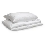 Ehrenkind Ehrenkind® Kinder-Steppbetten-Set Flora | 100% nachwachsende Rohstoffe | Kinder-Decke + Kissen | Standard 100 by Oeko-TEX | Decke 100x135 cm Kissen 40x60 cm