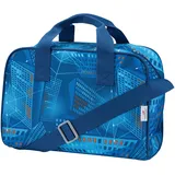 DerDieDas Sporttasche Turbo Speed blau