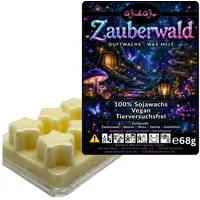 WonderWax Duftwachs WonderWax® Duftwachs 6 Sterne, (Zauberwald), Duftrichtung: Zauberwald