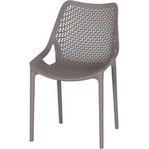 Siena Garden District Stapelsessel 60 x 50 x 81 cm taupe
