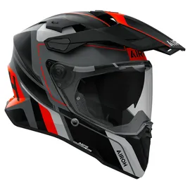 Airoh Commander 2 Skip Orange/Rot/Schwarz XL