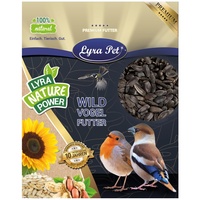 Lyra Pet® | 25 kg Sonnenblumenkerne Schwarz | Vogelfutter für das Ganze Jahr | Premium Wildvogelfutter | Idealer Energiespender für Sommer und Winter | Ölhaltiges Vogelstreufutter für Wildvögel