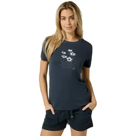 super.natural Edelweiss Bio J T-Shirt blau S