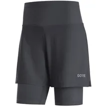 Gore Wear Gore Damen R5 2in1 Shorts schwarz