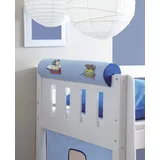 TICAA Nackenrolle Ticaa 1-tlg. 80 x 20 cm Blau