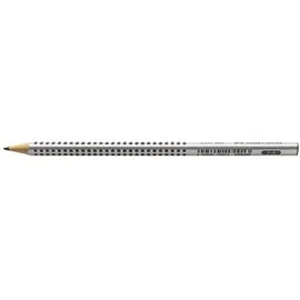 Faber-Castell Bleistift Grip 2001 B silber