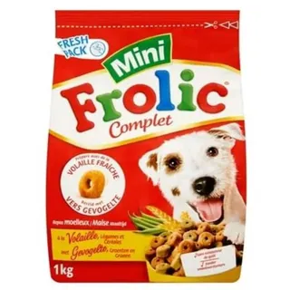 Frolic Frolic frolic mini - kroketten mit complete geflügel für kleinen hund, 6 1 kg säcke