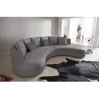 INOSIGN Ecksofa »Limoncello organische Formensprache, L-Form«, ergonomische Form grau