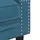 vidaXL Chesterfield-Sofa mit Nackenrollen 3-Sitzer Blau Samt