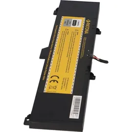PATONA Akku für Lenovo Y50-70 L13M4P02 L13N4P01 2ICP5/57/128-2 - Schwarz/Gelb