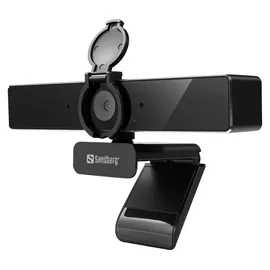 Sandberg USB-C/A Webcam Pro Remote 4K Schwarz
