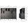 Daheim Buffet Gravu 150 x 200 cm Schwarz