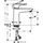 Hansgrohe Talis E 110 Einhandmischer schwarz chrom 71712340