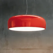 Flos Smithfield S 1-flg. 21,5 cm rund rot