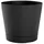 Teraplast TERAPLASTTM Pflanzgefäße Orione Ash anthrazit rund 19cm Blumentopf