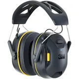 3M WorkTunes Connect Kabelloser Kapselgehörschutz mit Bluetooth®-Technologie 90570E-1