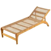 JVmoebel Gartenliege 1 St. 1 x 1 x 1 cm beige