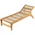 JVmoebel Gartenliege 1 St. 1 x 1 x 1 cm beige