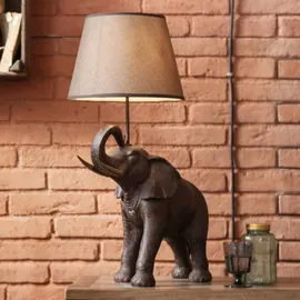 Kare DESIGN Tischleuchte Elephant Kunststoff