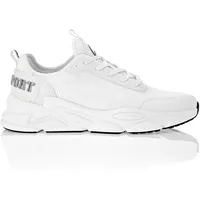Plein Sport Herren Halbschuhe Runner Sneaker weiß 38