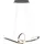 Reality by Trio Sansa 1-flg. 28W 3200 lm rund Nickel matt
