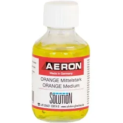 AERON Orange Duftkonzentrat mittelstark, Geruchsneutralisator 110 8 , 1 Set = 4 Flaschen = 400 ml mit 4 Verdunstervliesen