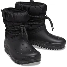 Crocs Classic Neo Puff Luxe Boot Damen Schwarz 34
