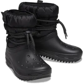 Crocs Classic Neo Puff Luxe Boot Damen Schwarz 34