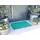 Primaflor CLEAN 60 x 90 cm Blau/Türkis