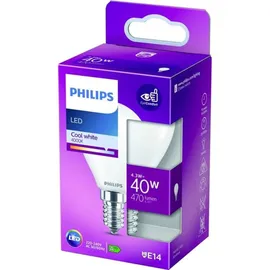 Philips LED-Lampe E14 4,3 W 470 lm kaltweiß