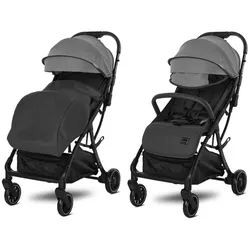 Lorelli Kinderwagen Buggy Minori faltbar PU-Räder Getränkehalter Fußabdeckung tannengrün