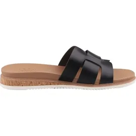 SKECHERS Desert Kiss Low Peak Look, Damen Schiebe-Sandalen, Black,