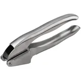 FMprofessional FM Professional 22296 Knoblauchpresse, Knoblauchpresse, Knoblauchpresse, Küchenhelfer, Edelstahl, Silber, 17,5 x 3,5 cm