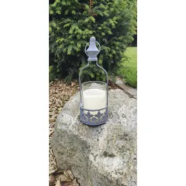 Ambiente Haus Windlicht »Windlicht in Antikgrau / rost grau