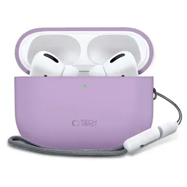 TECH-PROTECT Silikonhülle kompatibel mit AirPods Pro 3 Lila
