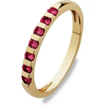 Christ Ring gold / rot 52