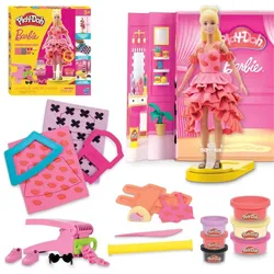 Hasbro - Play-Doh Barbie Designer Fashion Show – Dein Laufsteg für kreative Modeideen